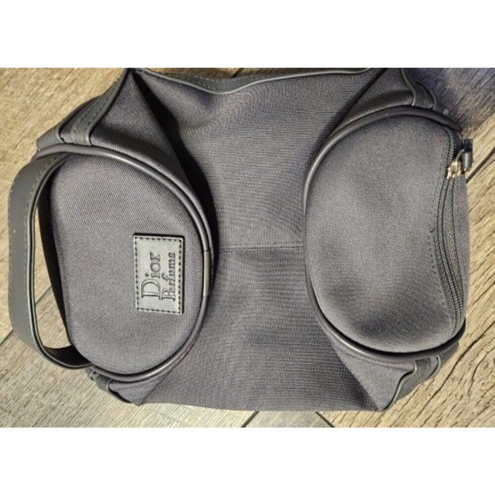 Dior Parfums Toiletry Bag Gray Grey
